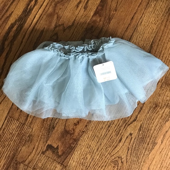 Gymboree Other - Grey sparkly lined skirt size 6-12 month
